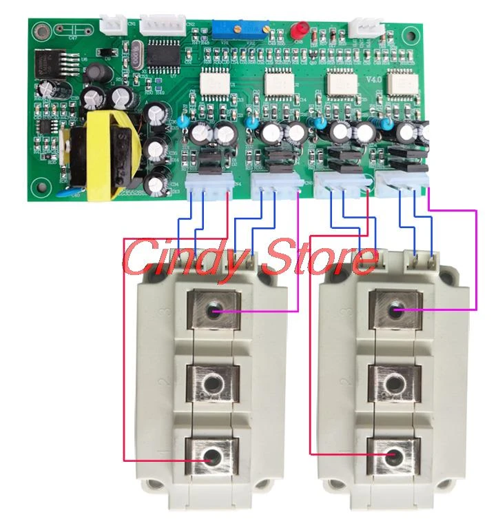 Customized Sine Wave High Power Igbt Module Control 2000a Driver Board ...