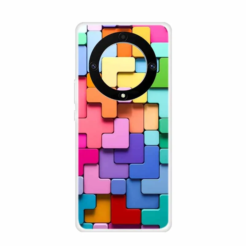 Marble Clear Soft TPU Silicone Back Cover - Transparent Coque
