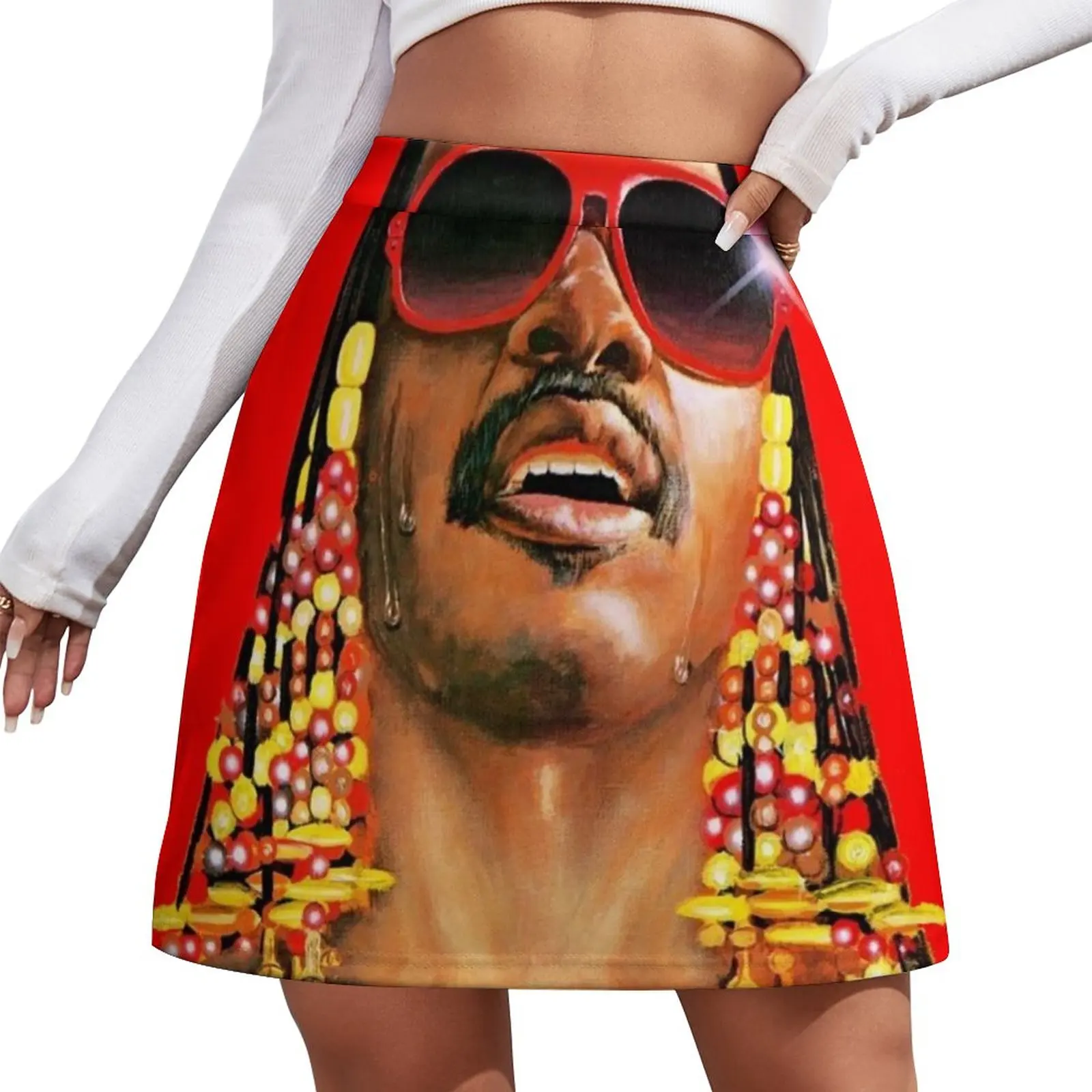 STEVIE WONDER TOUR 2019 RADANG Mini Skirt women's summer clothing 2024 Womens dresses colourful portrait of stevie wonder dress dress for women summer women dress dress women summer