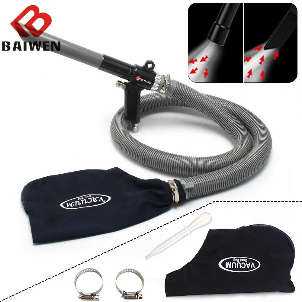 1600w plastic welder hot air torch plastic welding gun welder pistol pe pvc plastic repairing tool kit with nozzles roller Air Vacuum Blow Gun Pneumatic Cleaner with Nozzles and Dust Removal Suction Gun Pistol Type Cleaning Tool