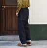 SAUCE ORIGIN 917 Men Jeans Sanforized Selvedge Raw Denim Denim Jeans for Men Linum Silver Button Cotton Wide Leg Loos Fit 4