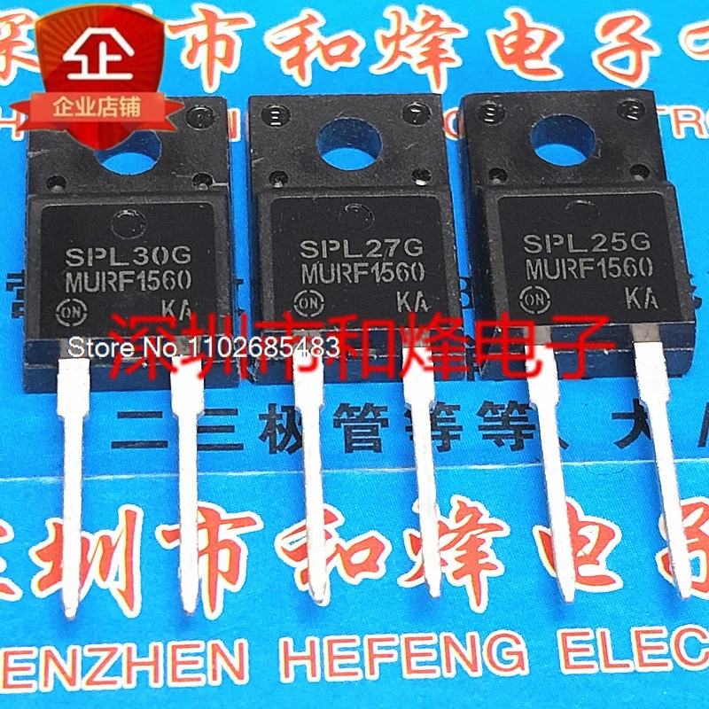 

(10 шт./партия) MURF1560 TO-220F MOS 600V 15A