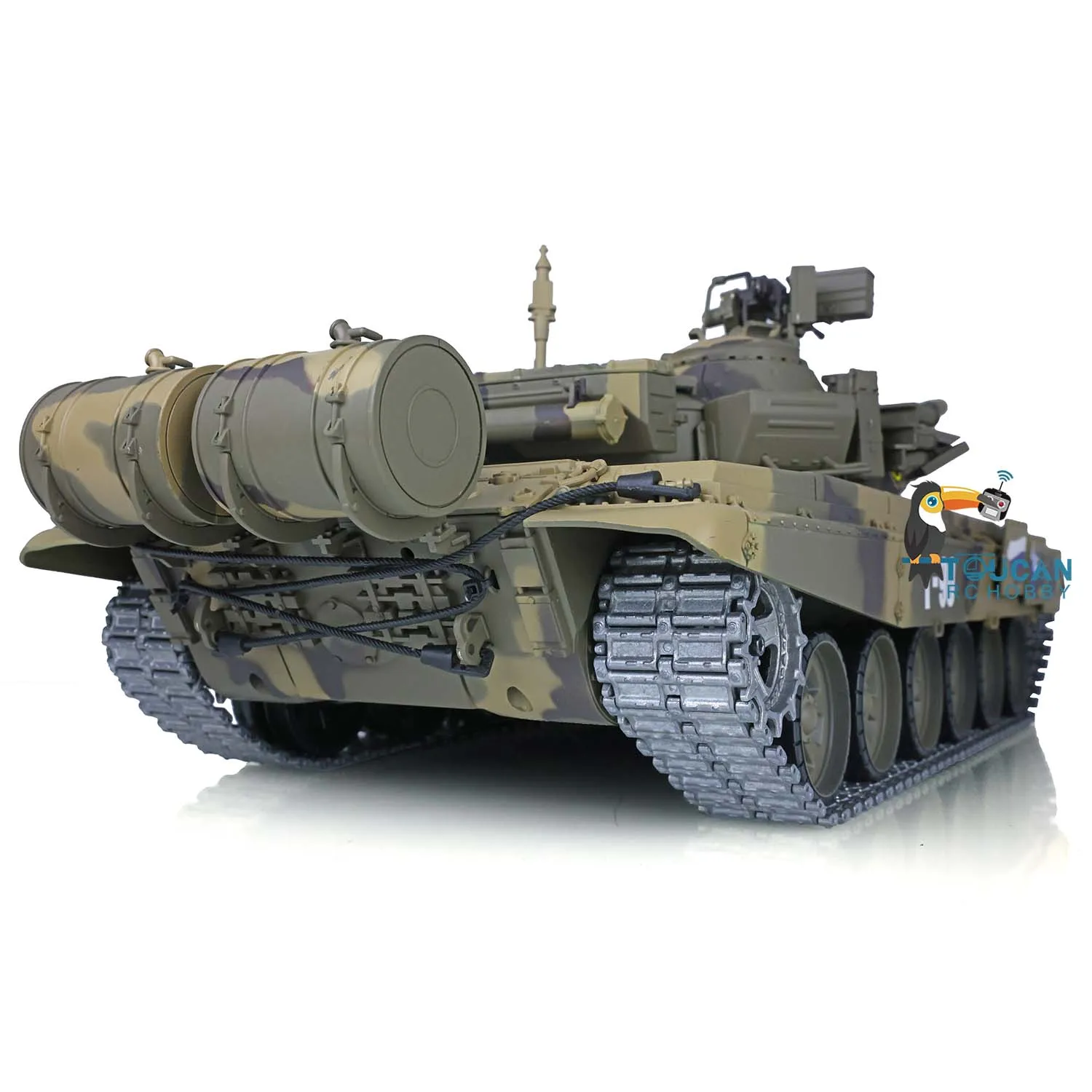 HENG LONG 1/16 7.0 Upgraded Metal Russia T90 RTR Radio Control Tank 3938 FPV 360° Turret RC Panzer Vehicle TH17852-SMT4 5