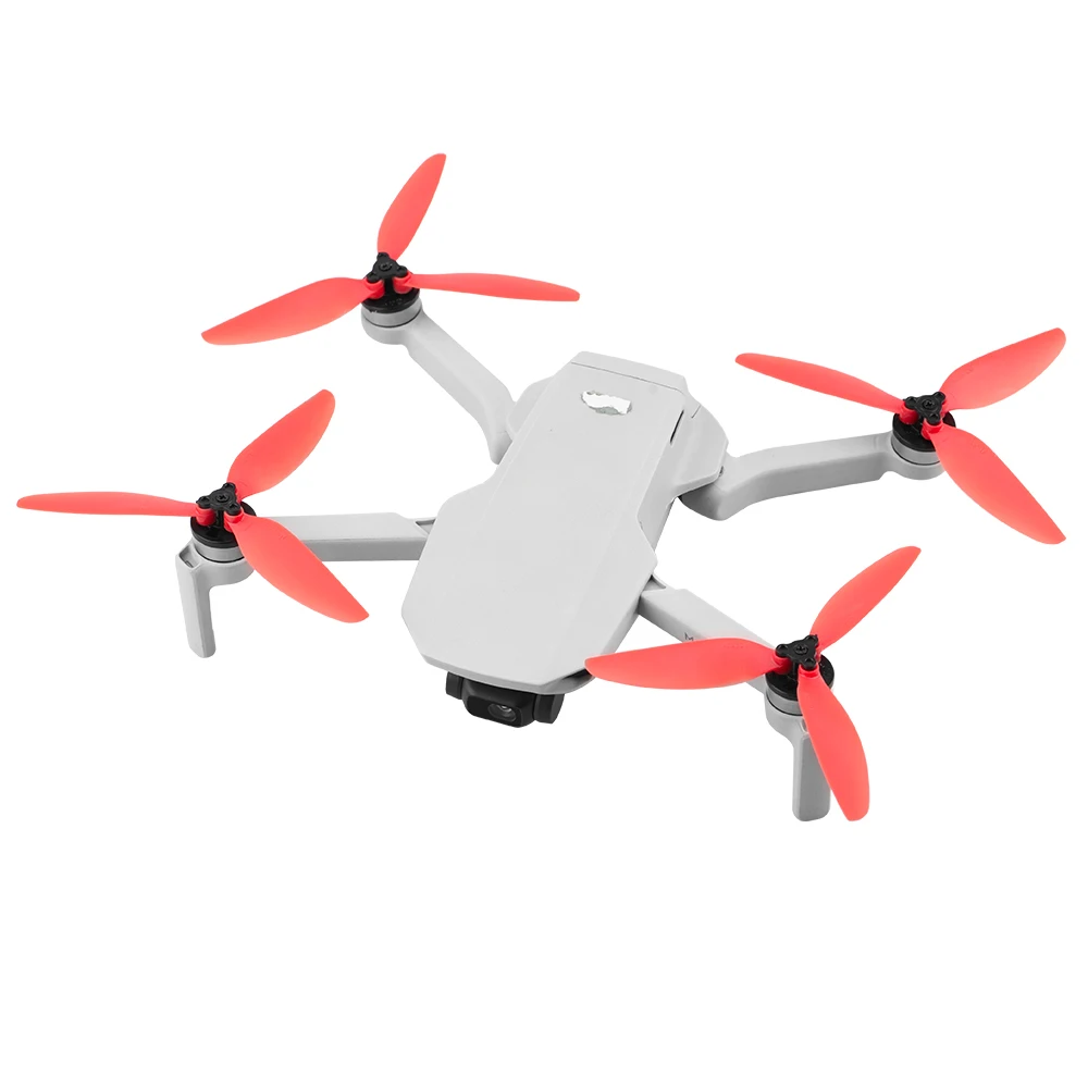Three-blade Propeller Drone Propeller Drone Propellers Drone Propeller Blades Propeller Replacement Parts for DJI Mavic Mini /Mini 2/SE Drone Light Weight Props Blade Replacement Wing Fans Spare Parts Accessory