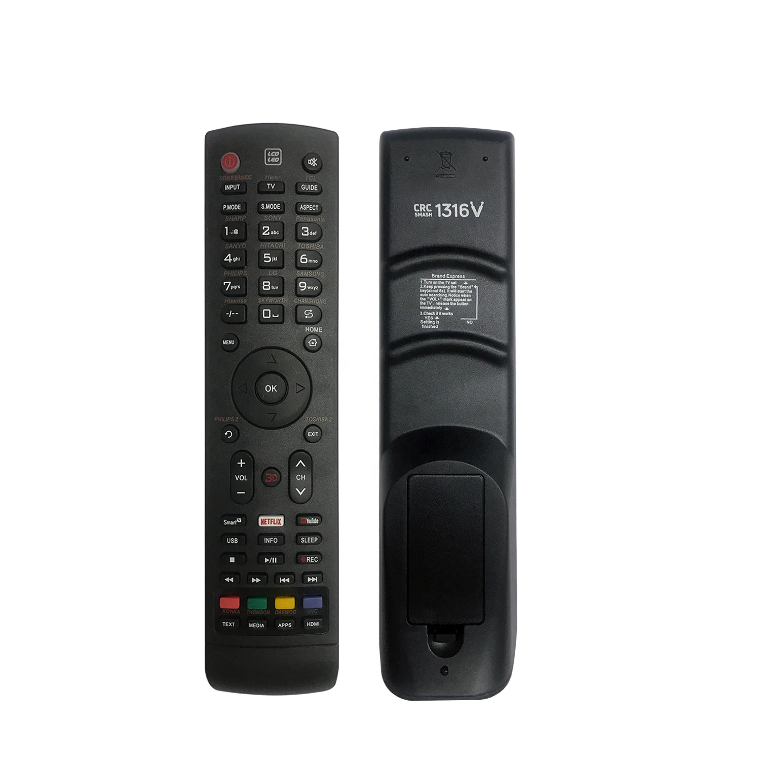 Universal LED TV Remote Control For EUROSTAR STAR-X STARLIFE DAYYEK WANSA SUPRA NIKAI STAR SAT AFTRON PARS SCAMANT NEO ASANO