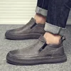 Breathable Vulcanize Shoes For Men New In Sneakers Man Summer Social Adults Korean Style Offer Cheap Clearance Comfortable Sale 5