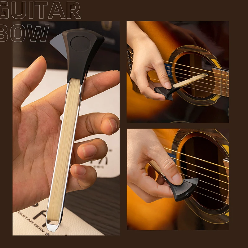 L'arco per chitarra rende la tua chitarra, un violino, strumenti divertenti e creativi per strumenti a corda in acciaio - immagine 5