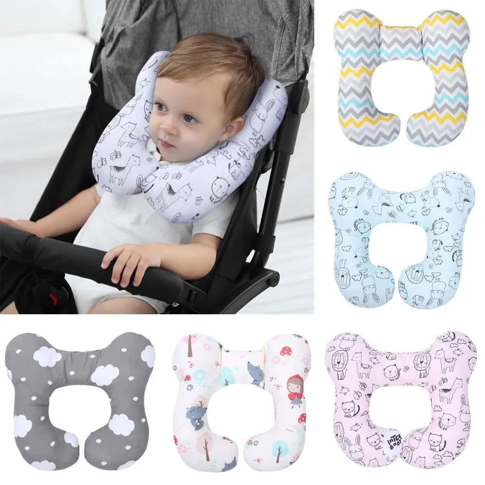 

Accessories Head Protection Security Neck Support Infant Stroller Car Seat Headrest Baby Pillow U-shaped Cushion