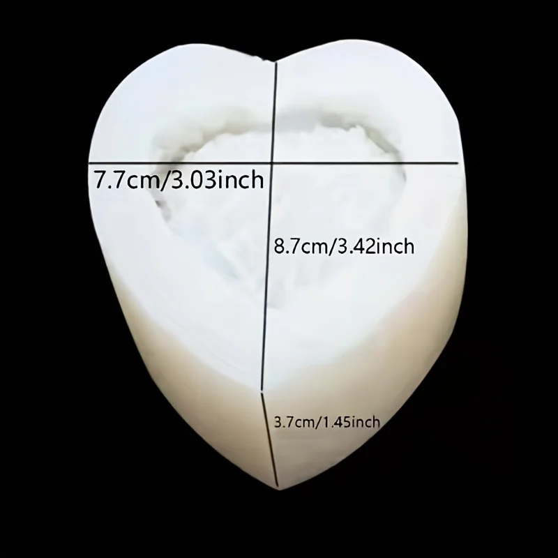 1PC/3PCS/5PCS Mold Wings Love Mirror Tray Feather Mirror Silicone Mold Wings Love Mirror Tray Feather Mold