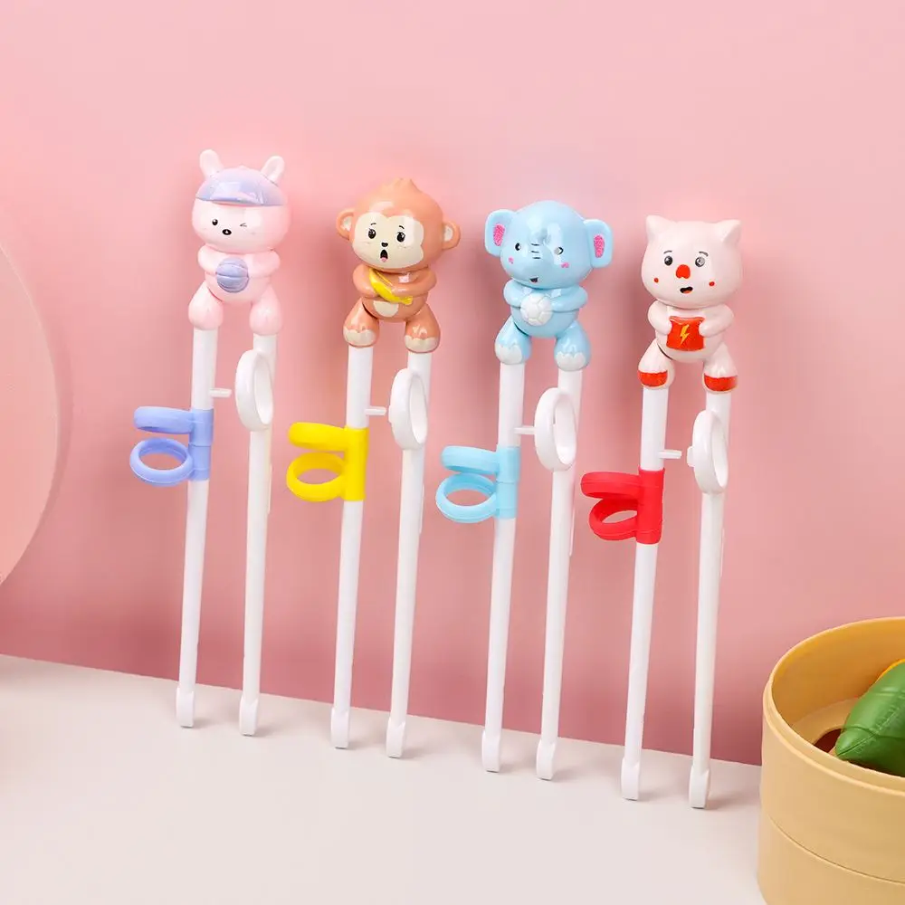 Cute Cartoon Learning Chopsticks Training Chopsticks Beginner Chopstick Kids Eating Helper Tableware