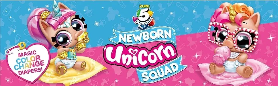 5 Surprise Unicorn Glow Squad – Awesome