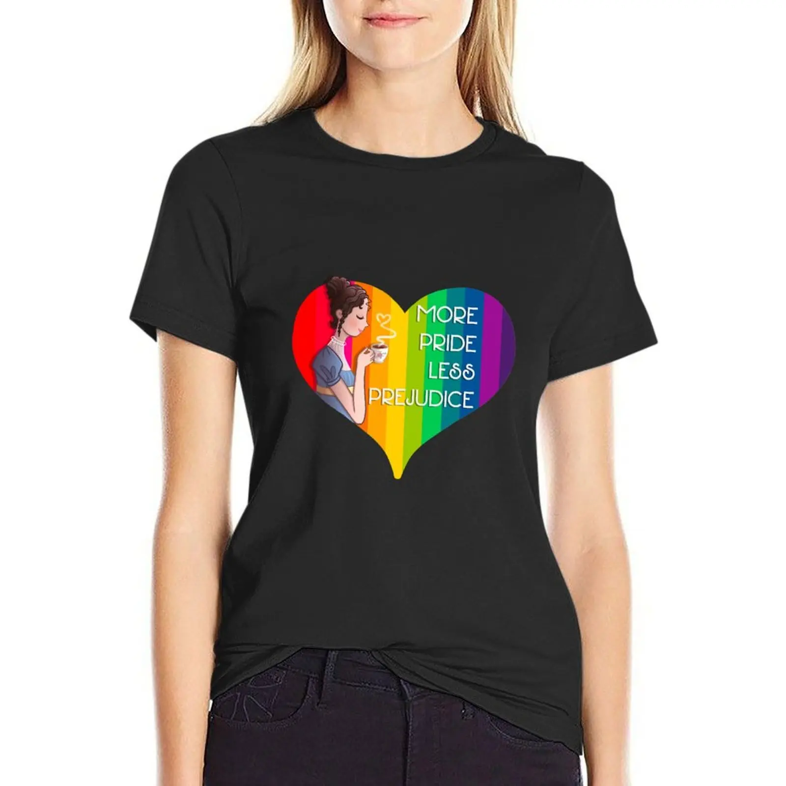 Jane Austen'S Pride Tea (2021) T-Shirt Ariat Camicie Da Donna Rock And Roll T-Shirt Da Donna