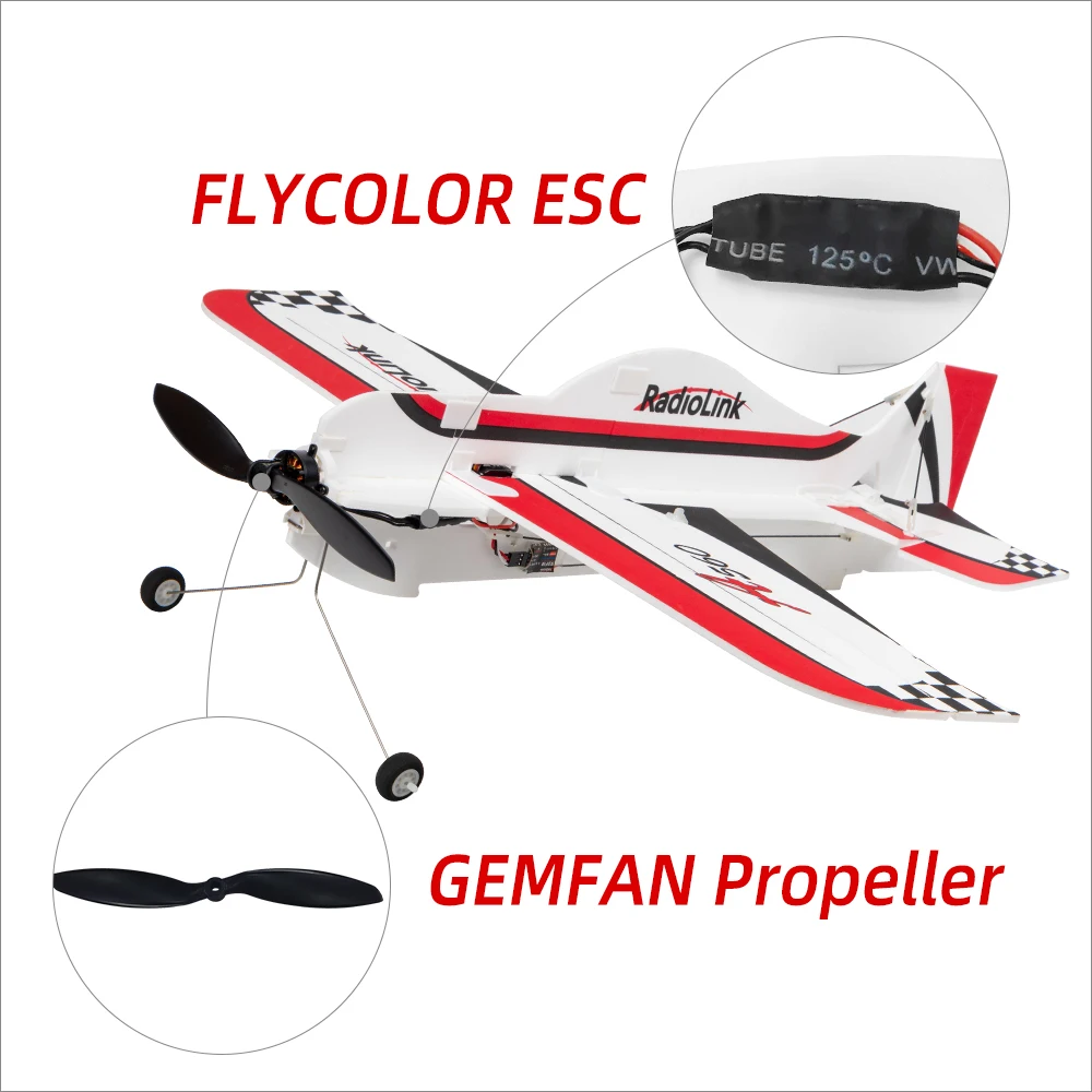 Radiolink A560 Airplane, FLYCOLOR ESC TTUBE VME RadioLink GEMFAN Propeller