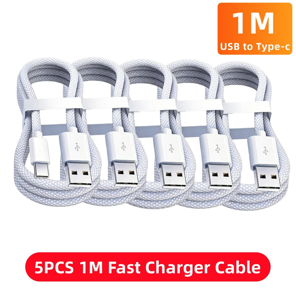 ตัวเลือกสินค้า สายชาร์จ USB-C 5 เส้น รองรับการชาร์จเร็ว 100W