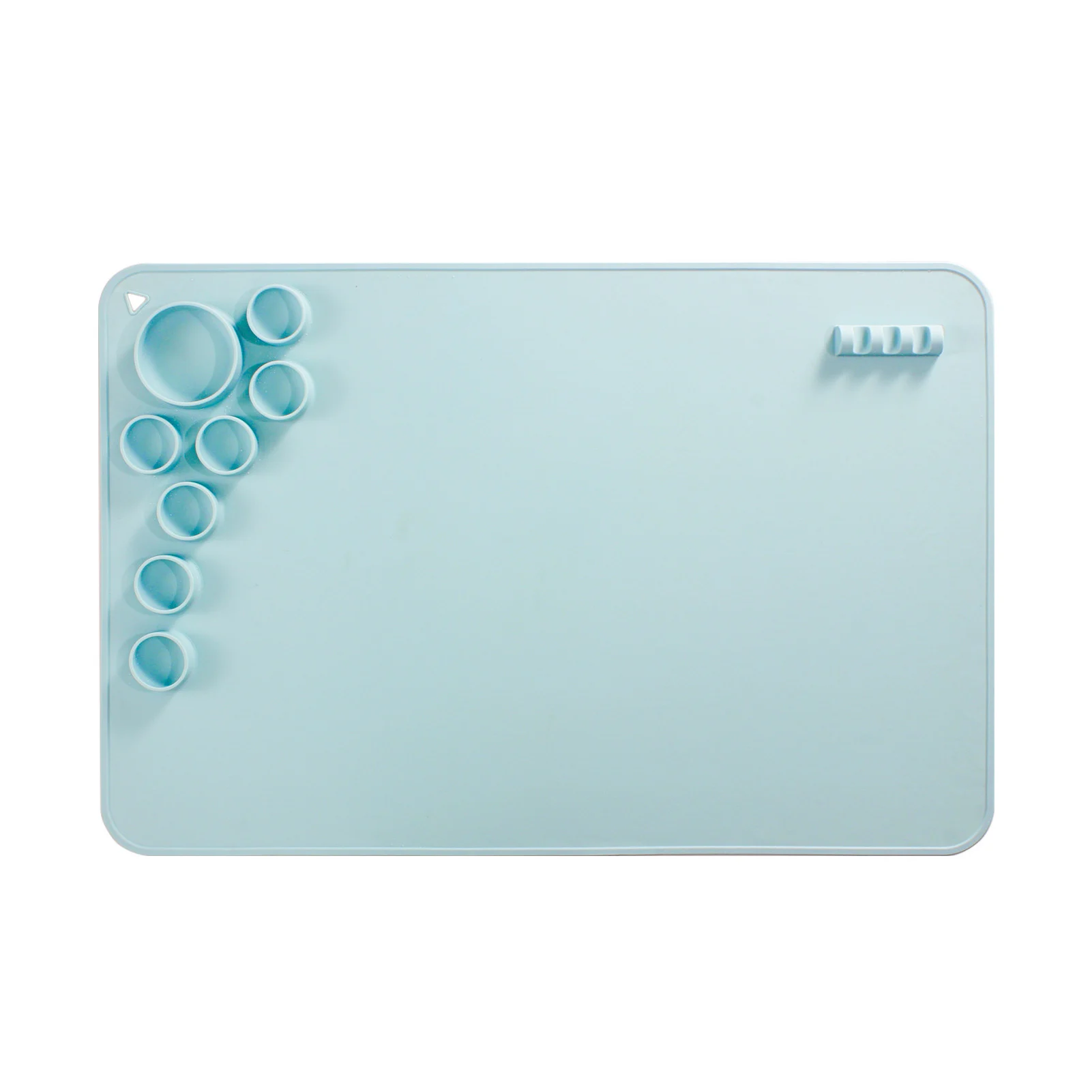 

Изготовление ювелирных изделий для рисования, каучуковая прямоугольная подставка с отсеками, большой силиконовый держатель для ручек, не скользит, акварель