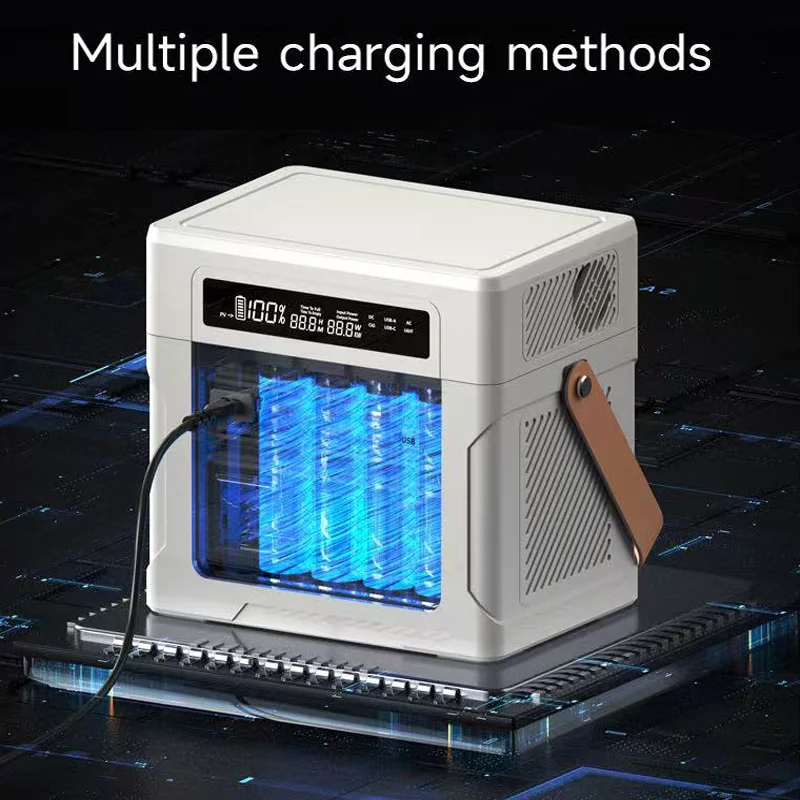 LiFePO4 Portable Power Station 1000W 902WH Mobile Power Supply Solar Generator 5
