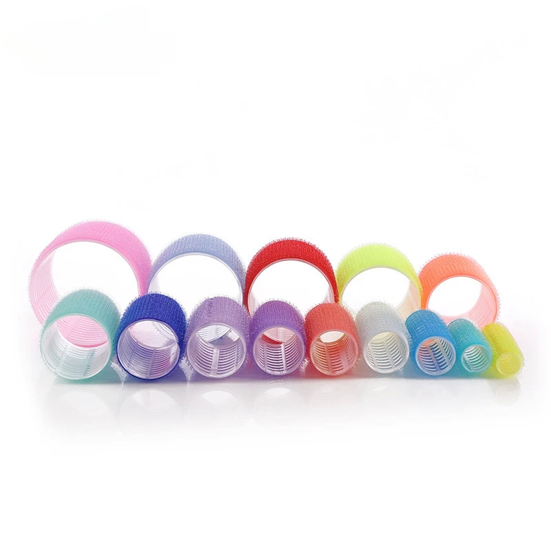 6pcs Hair Styling Tool Self-adhesive Hair Roller Heatless Air Bangs Rollers Curlers Volume DIY