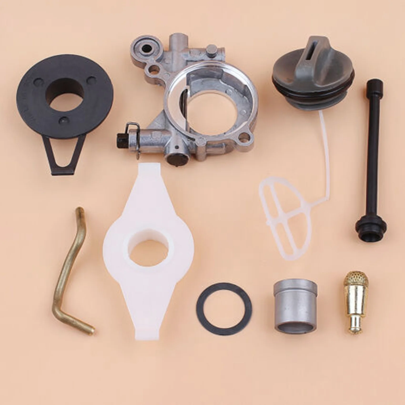 Oil Pump Line Worm Gear Kit for Husqvarna 372Xp 365 371 385 390 362 570 575 576