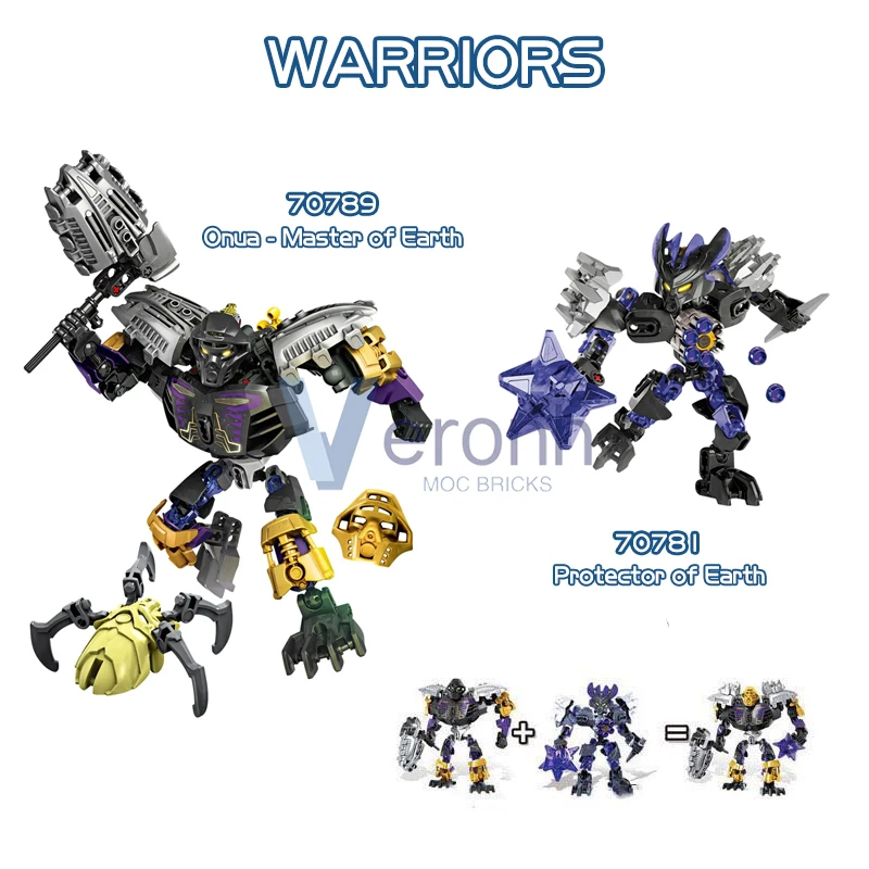 Protector Series Bionicle Warriors Collection Building Blocks Onua
