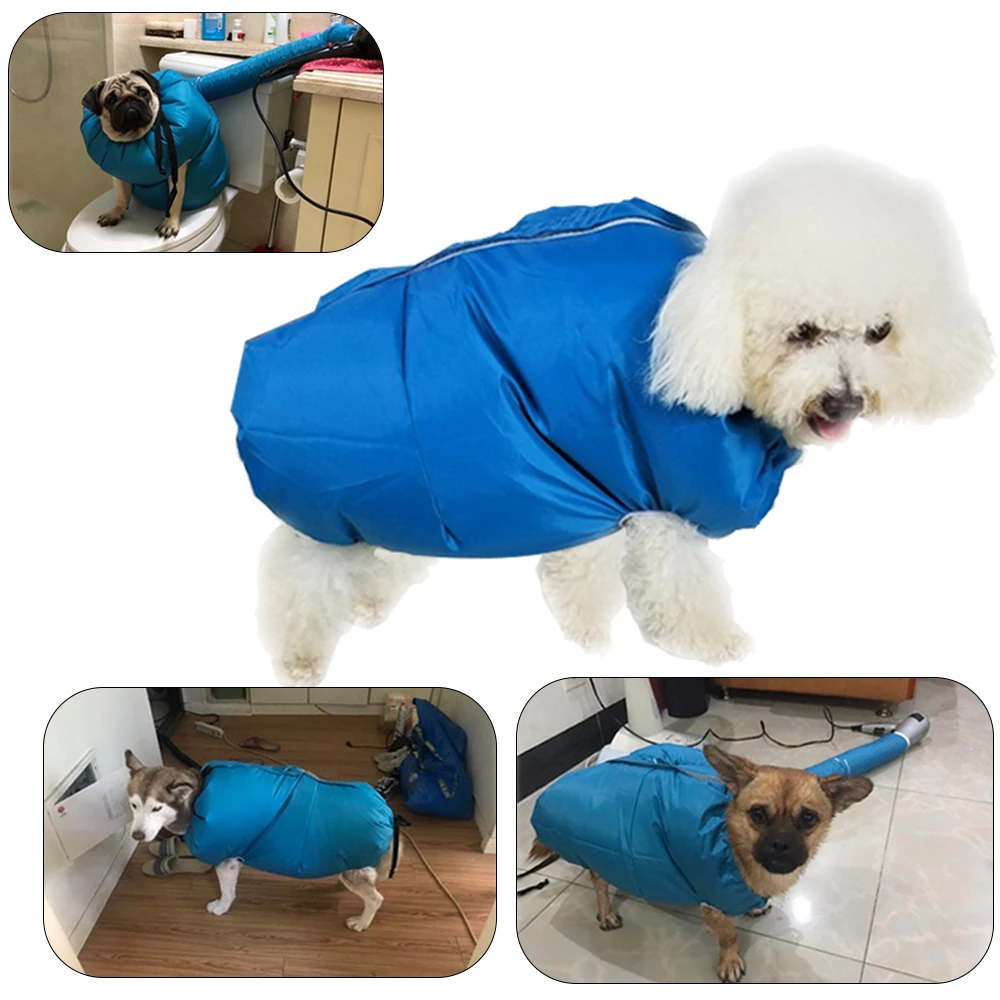 Folding Dog Hair Dryer and Grooming Bag