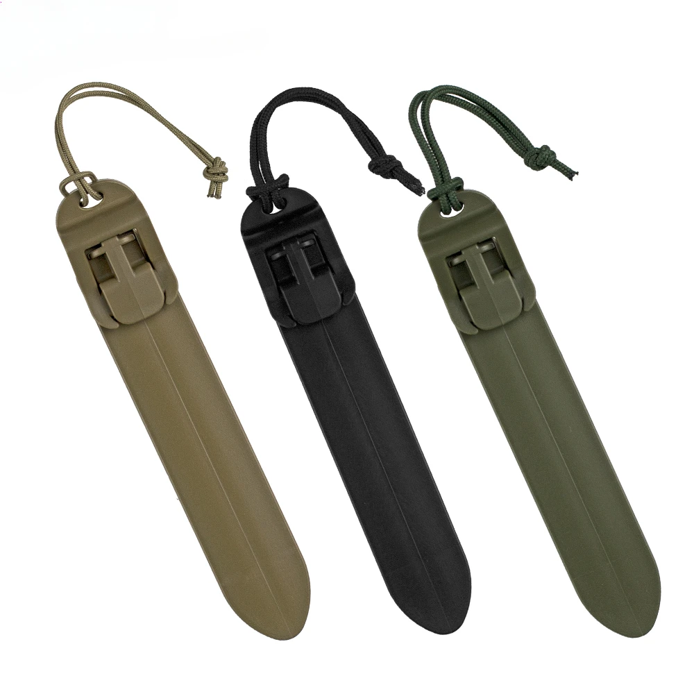 Bâton tactique MOLLE pêche - Libération rapide, connexion PALS, polymère acétal chasse pêche