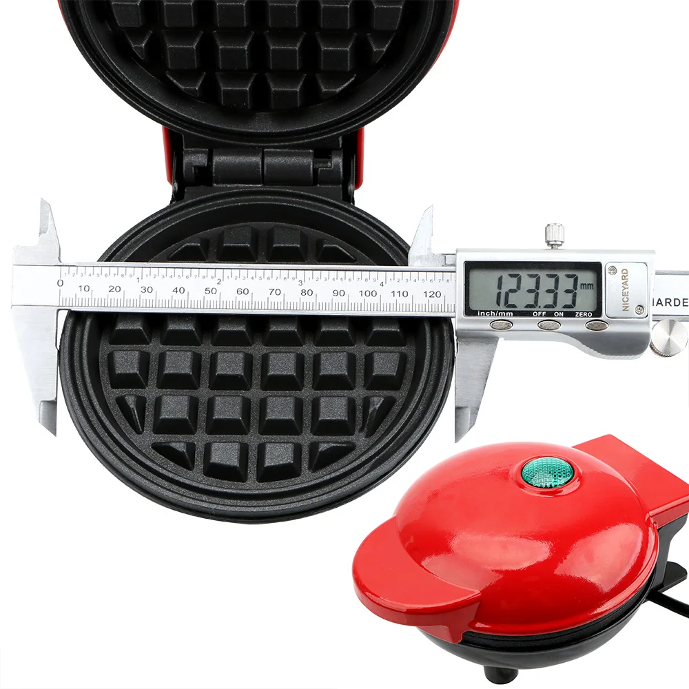 Cake Waffle Maker Breakfast Waffle Molds Egg Cake Oven Mini Electric Waffles Maker Bubble Egg Cake Oven Pan