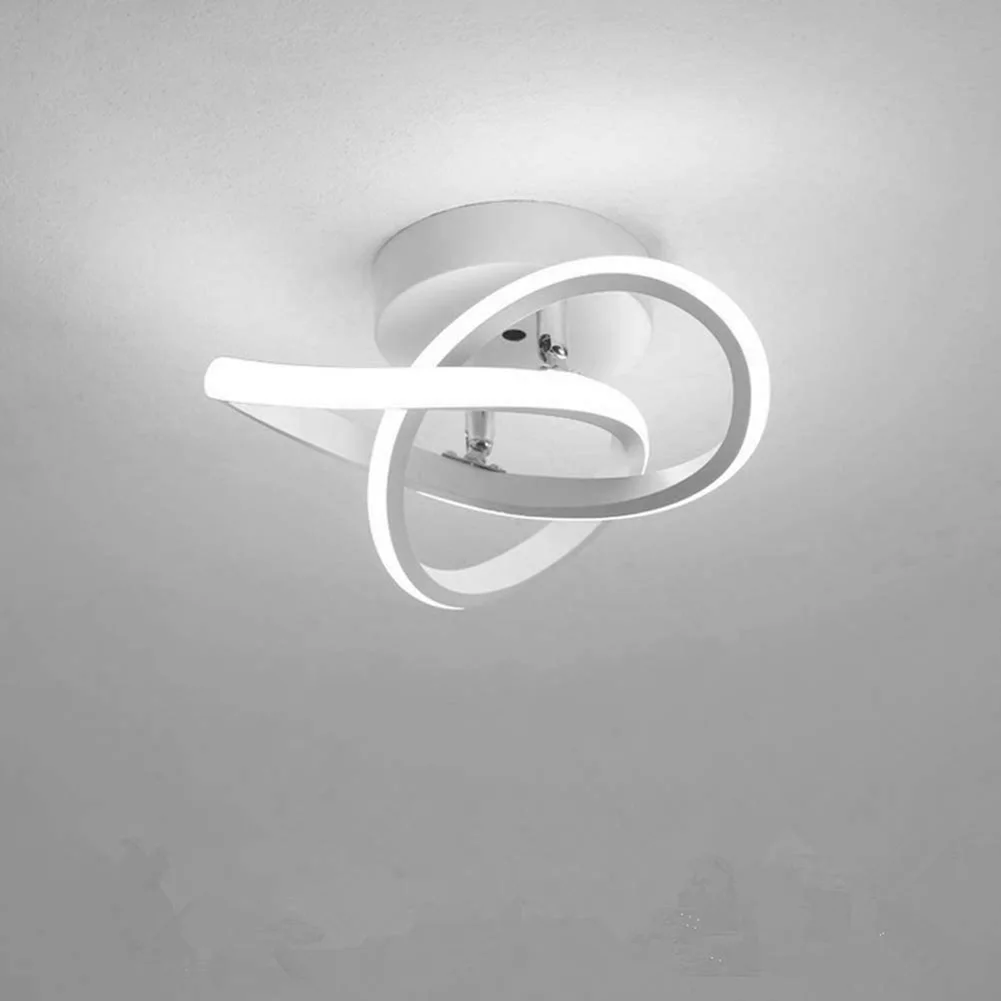 Plafonnier LED Monté en Surface avec Design Moderne pour Chambre à Coucher Éclairage d’Intérieur, Luminaire Décoratif d