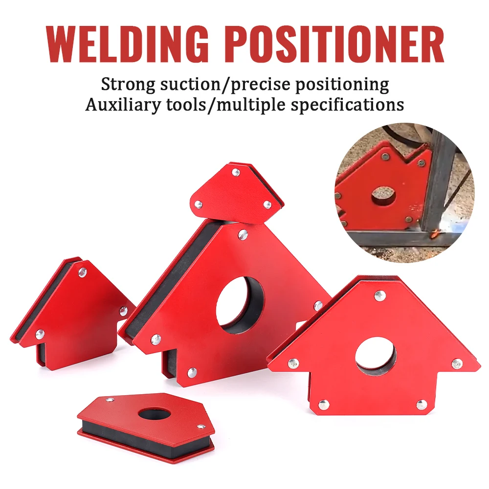 

9/25/30/50/75 фунтов сварочный магнитный держатель сварочный локатор 45/90/135 угловая стрелка сварочный зажим для пайки позиционер локатор инструмент