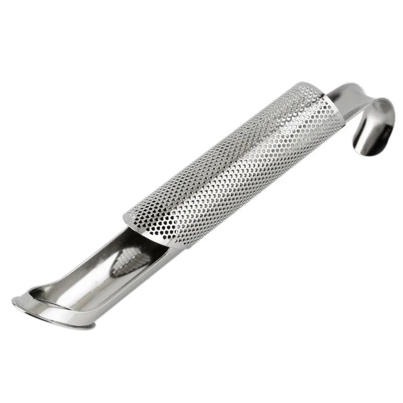 Tea Strainer Stainless Steel Tea Infuser Pipe Design Touch Feel Good Holder Tool Spoon Infuser Filter tea infuser