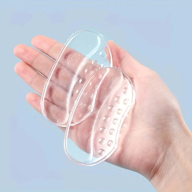 2 pieces of ultra-soft silicone heel stickers to prevent foot wear and heel loss for women's high heels Most