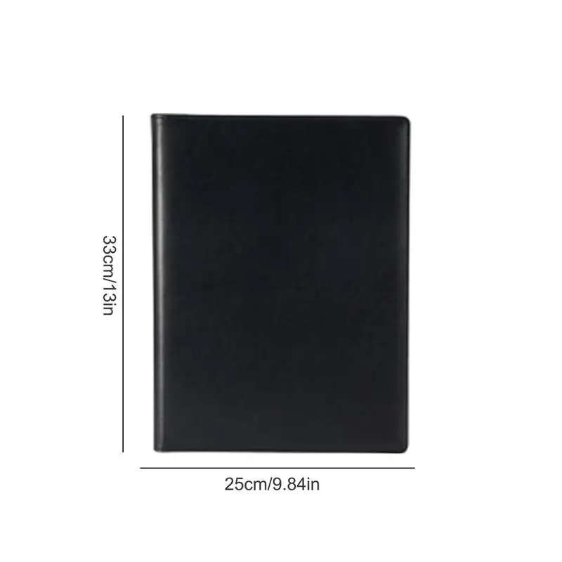 패밀리 문서 정리함 폴더, 다목적 Folio A4 문서 바인더, Folio 휴대용 파일 저장 폴더 카드홀더
