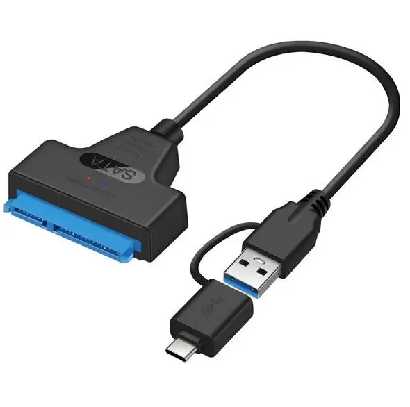 spdif cable Usb Sata Cable Sata 3 To Usb 3.0 Computer Cables Connectors Usb 2.0 Sata Adapter Cable Support 2.5 Inches Ssd Hdd Hard Drive toslink cable Cables & Adapters