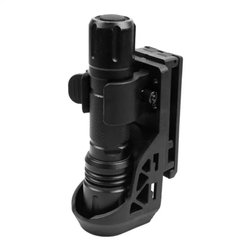 

Flashlight Holster 360 Degrees Rotatable Torch Case Quick Release Flashlight Holder With Side Lock System Lightweight Flashlight