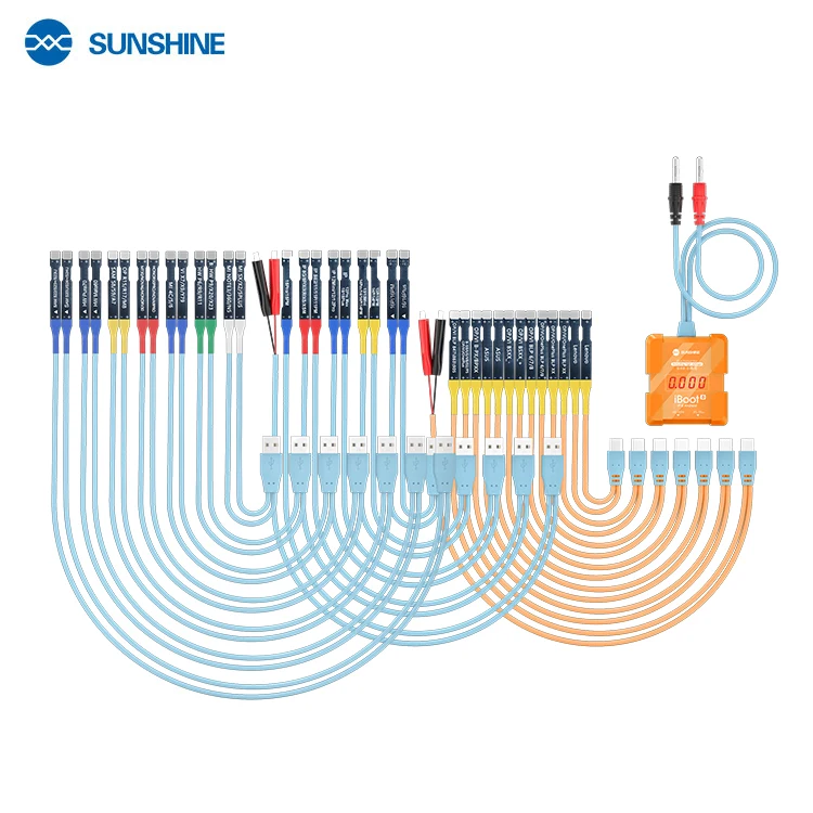 Sunshine IBoot A B C D SS-905D 905F DC Alimentatore Cavo Di Riparazione Del Telefono Cellulare Android Per IPhone 6-15 Pro Max Cavo Di Avvio Della Batteria - Foto 11