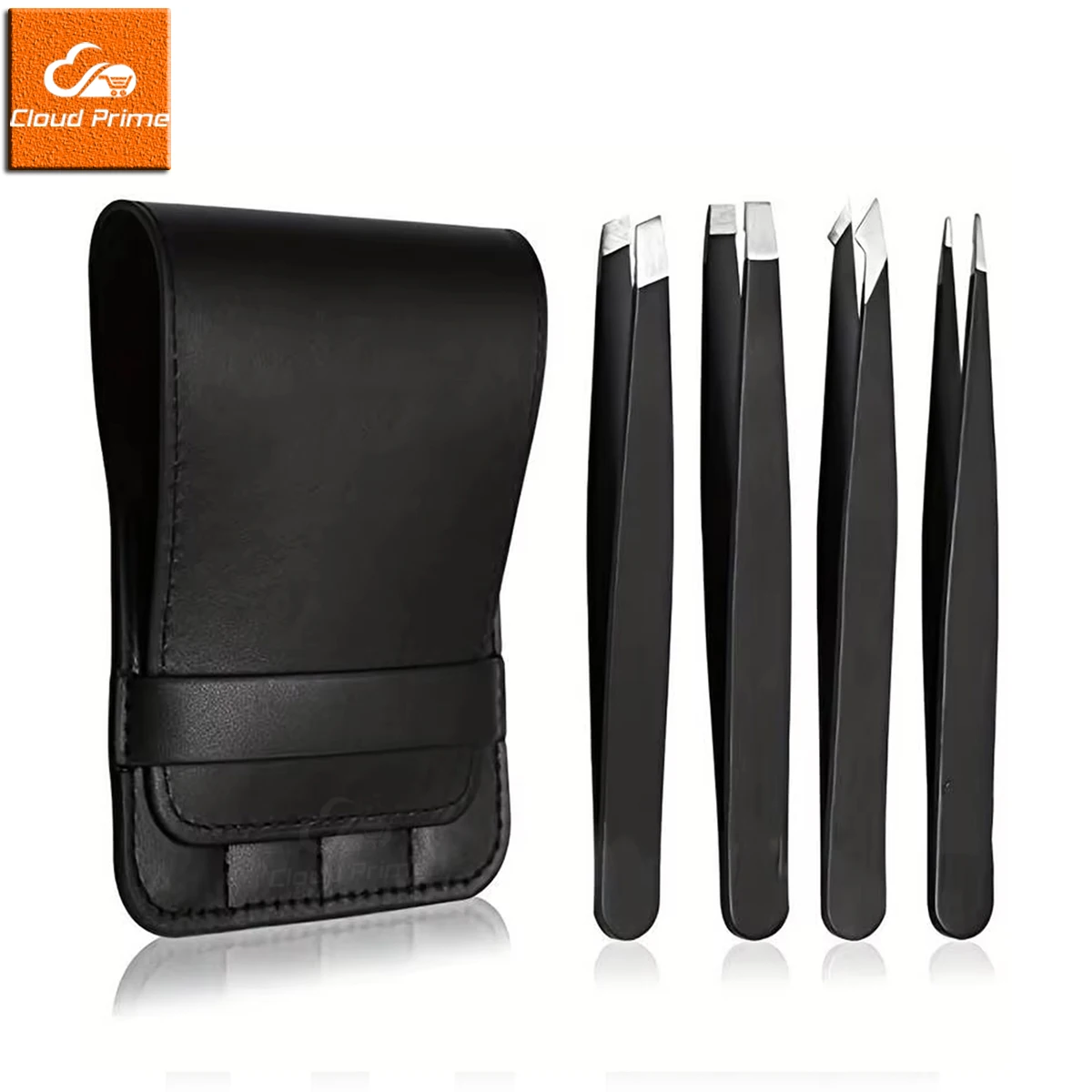 4Pcs Tweezers Professional Stainless Steel Tweezers Eyebrows Make Up Great Precision Facial Hair Splinter Ingrown Hair Removal Eyelash Tweezers Eyebrow Tweezers Acne Extractor Tweezers Rubber Tipped Tweezers Dental Tweezers Industrial Tweezers