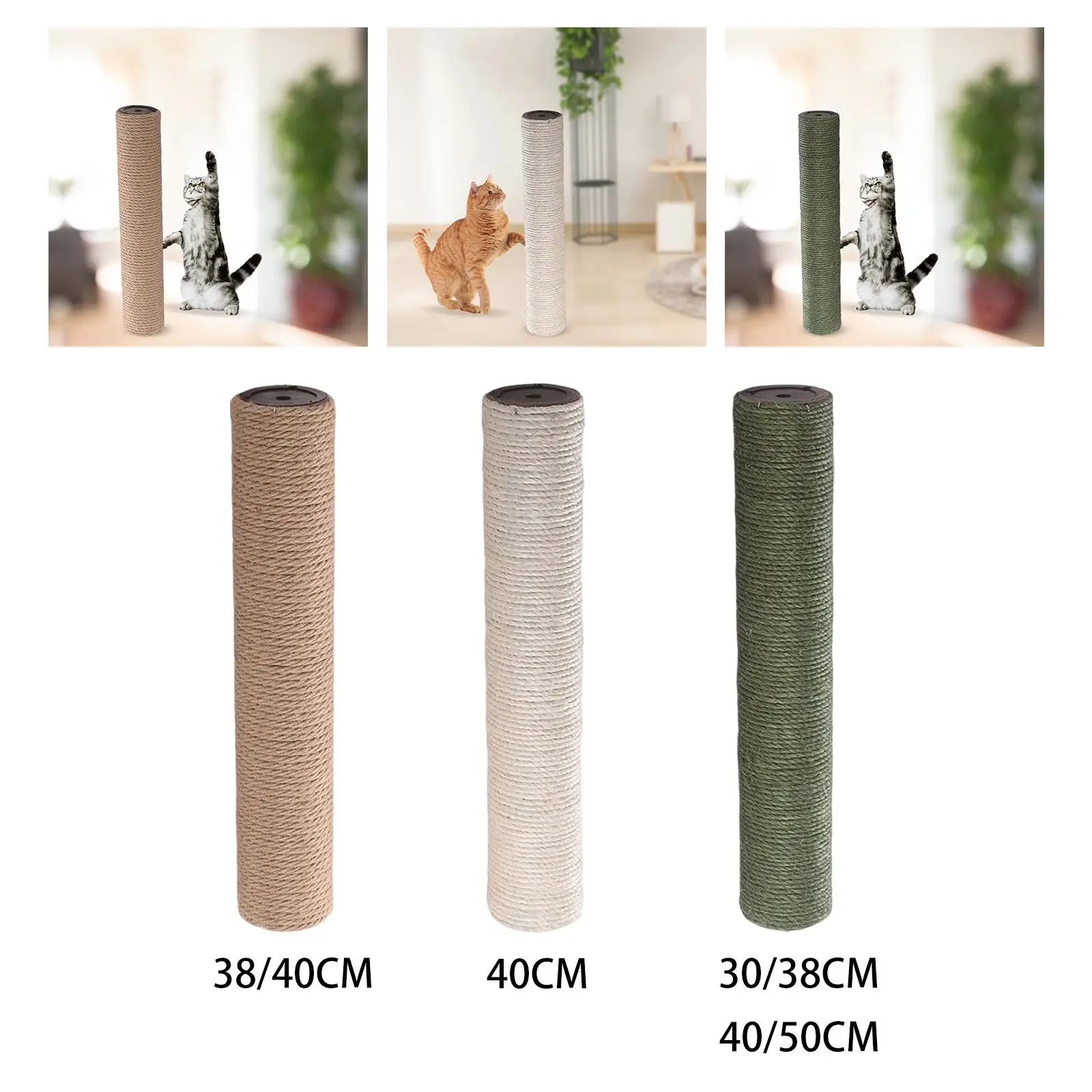 Pet Cat scratching posts Replacement Replaceable Multichoices DIY Scratch Post Pet Cat scratching posts Replacement Replaceable Multichoices DIY Scratch Post