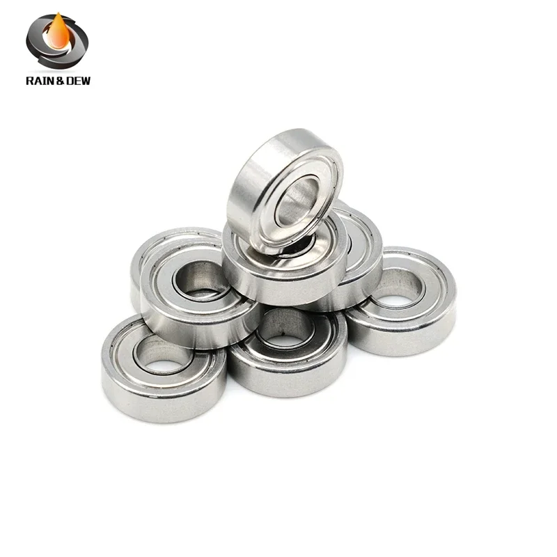 1Pcs S698ZZ 8x19x6 mm Non Magnetic AISI304 Stainless Steel Bearing ABEC-7 698 Corrosion Resistant Bearing
