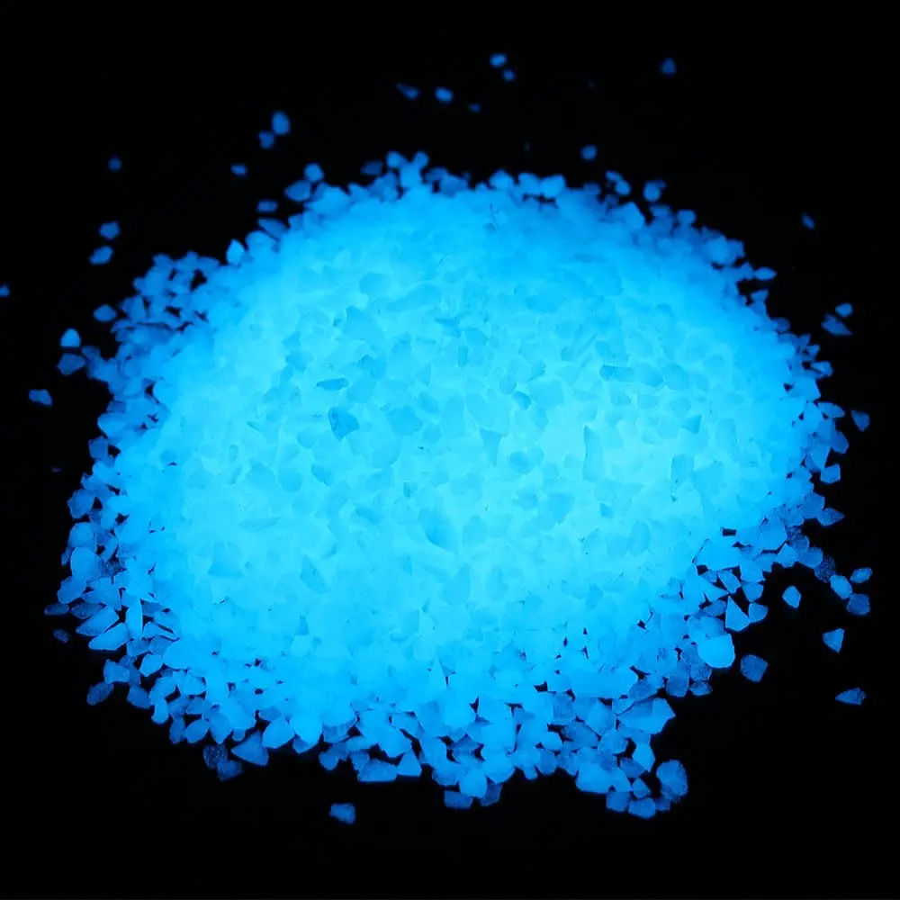 Luminous Sand 3-5mm 1000pcs Glow In Dark Stone Decorative Pebbles Garden Yard Fish Tank Aquarium Home DIY Ornaments Supplies