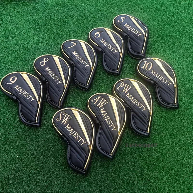 Golf Club Head Protection Cover Majesty Golf Driver Fairway wood Putter Iron Headcover for men Iron Set