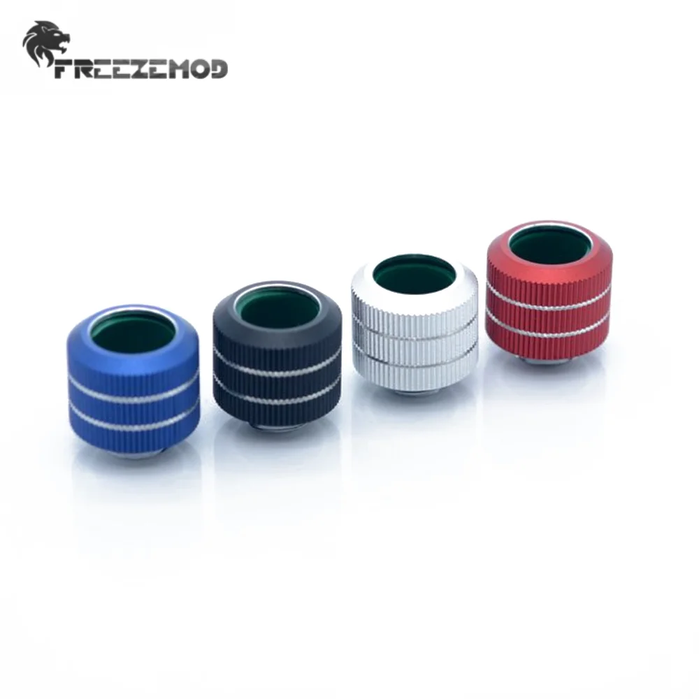 4Pcs FREEZEMOD OD12/14/16mm Water-cooled Hard Tube Fitting Torque Anti Off Adapter Hand Compression Pipe G1/4 Connection MOD