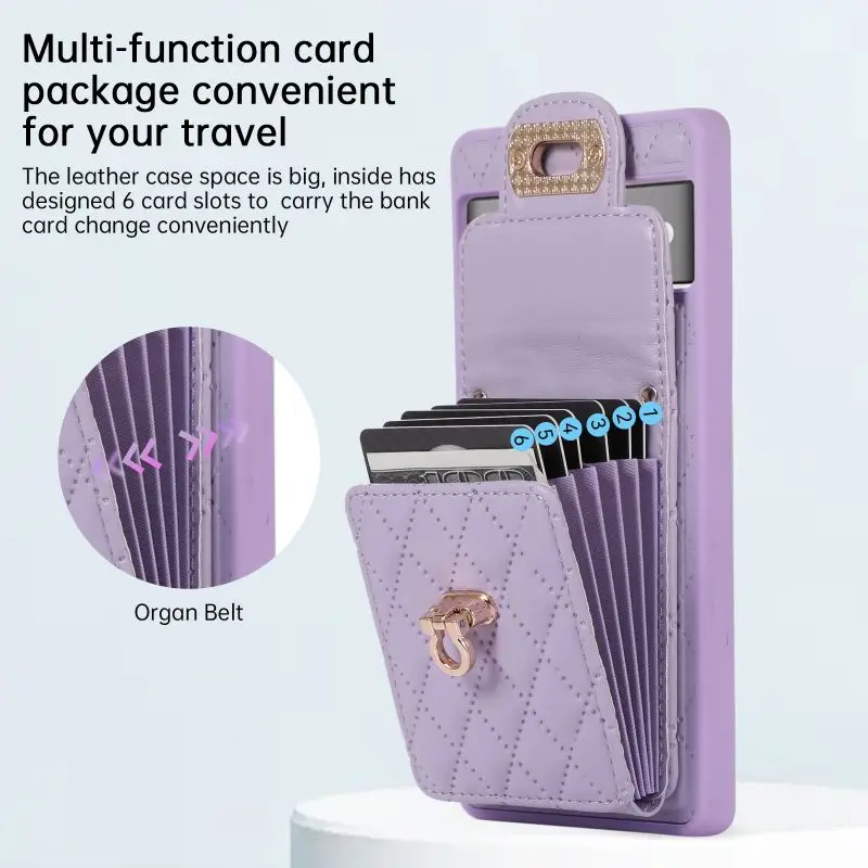 Multifunction Mobile Phone Card Bag For Google 6A Google7 Google 7PRO  Google7A Can be paired with a long rope or short rope