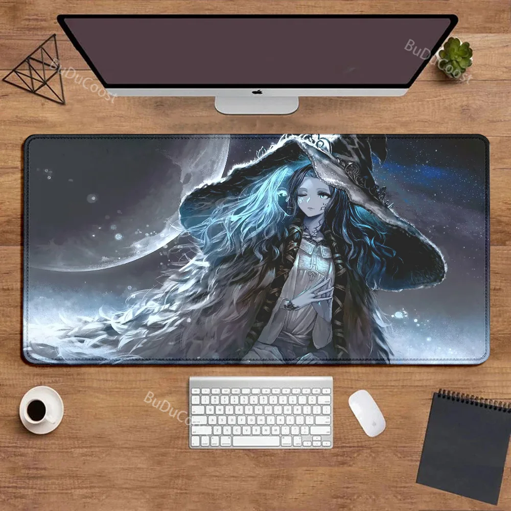 Mauspads Eldens Ring Gaming Matten Gamer Tastatur Pad große Gamer Mouse pad Anime Computer Tisch Schreibtisch Zubehör Büro Schreibtisch matte – Detail 5