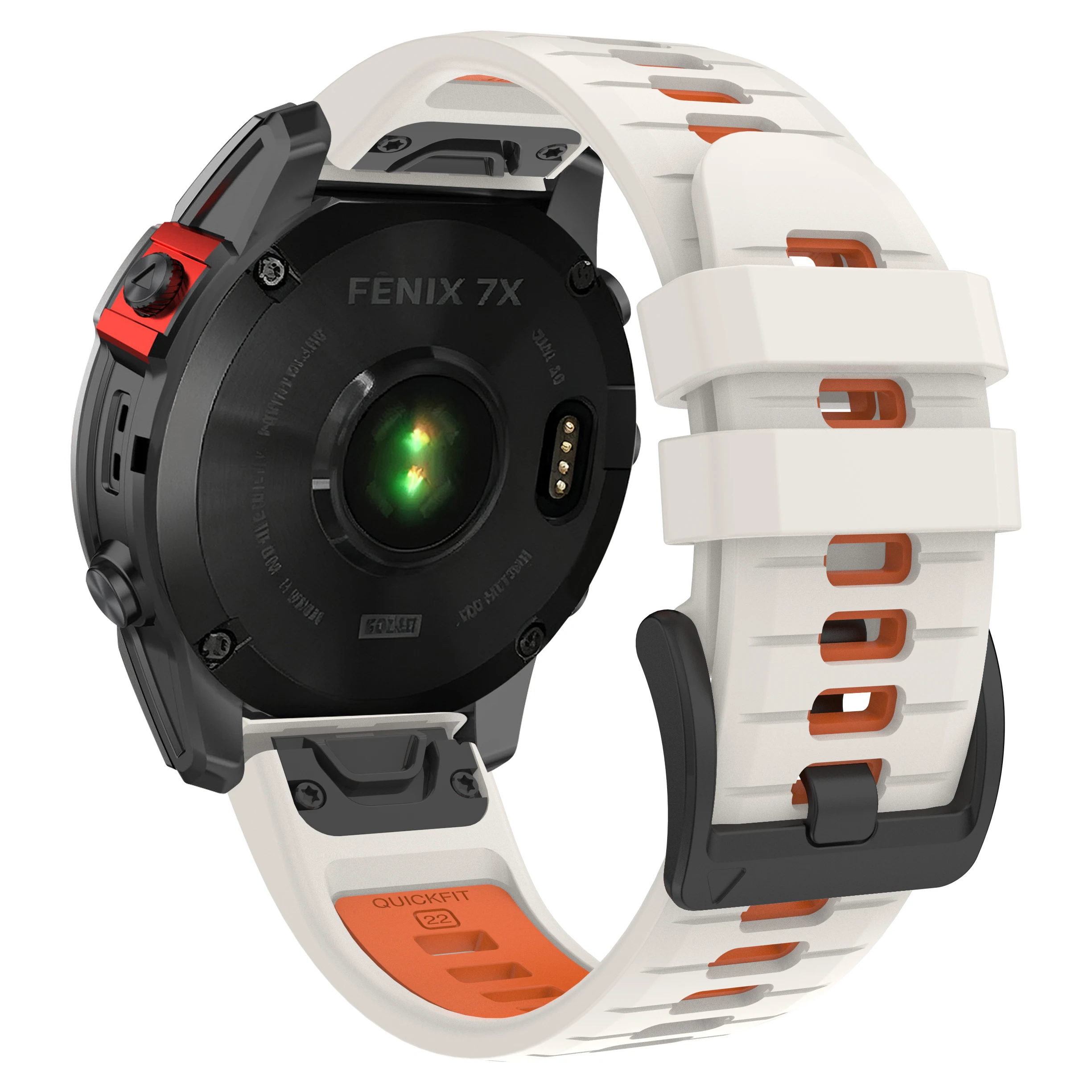 Enhanced Silicone Replacement Watchband - QuickFit Design