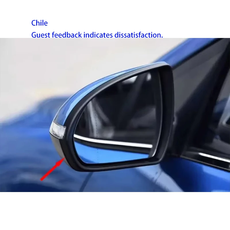 Hyundai Elantra 2016-2020 용 자동차 사이드 백미러 프레임 반전 미러 트림 커버 뚜껑 쉘 교체