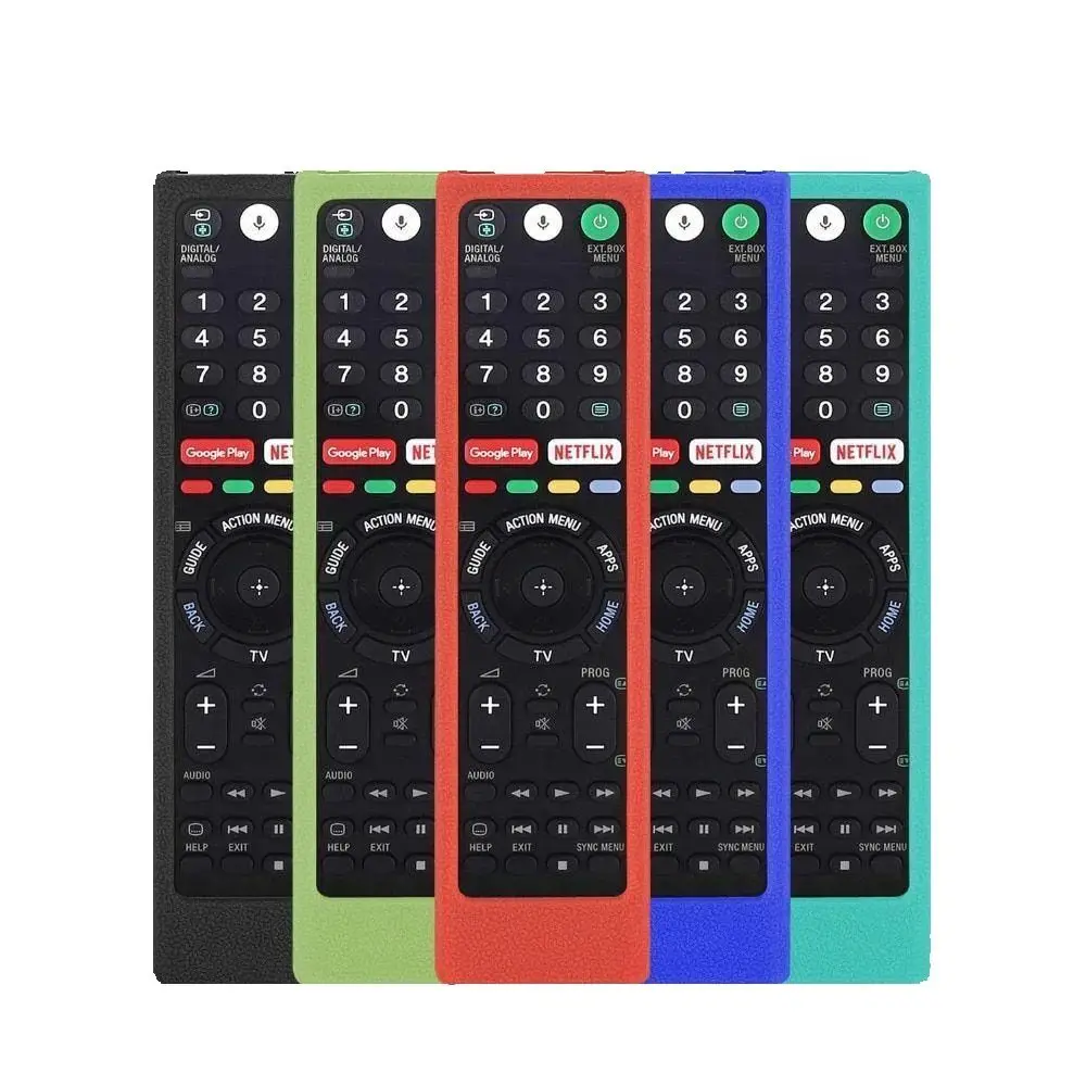 Silicone Remote Control Protective Cover Case for SONY TV Remote RMF-TX200A RMT-TX102D RMT-TX300P RMT-TZ300A Shockproof