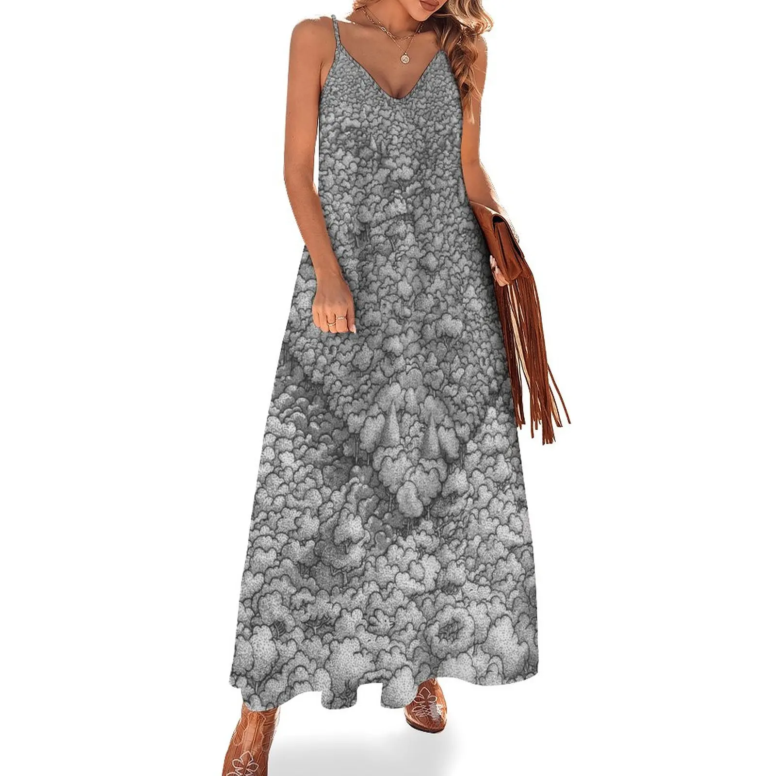 

Tree Love Sleeveless Dress luxury woman party dress prom dresses women dresses