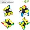 1x3x3 Magic Speed Cube Star Fidget Cube 2 in 1 Toy for Adults Teens Kids Handheld Lightweight Durable for AntiStress Sensory Toy 6