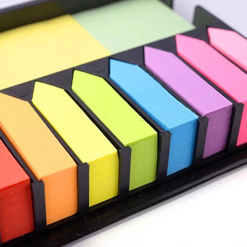 1 Set of Colorful Convenience Stickers Organization Multi-Color Stickers Set Leather Packaging Box Calendar 2024 and More 4