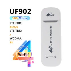 4G LTE Portable WiFi Router with High - Speed Network Connectivity (UF902 WiFi 4)