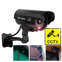 Eleopard fausse caméra factice étanche sécurité CCTV caméra de Surveillance avec lumière Led rouge clignotante extérieure intérieure 6